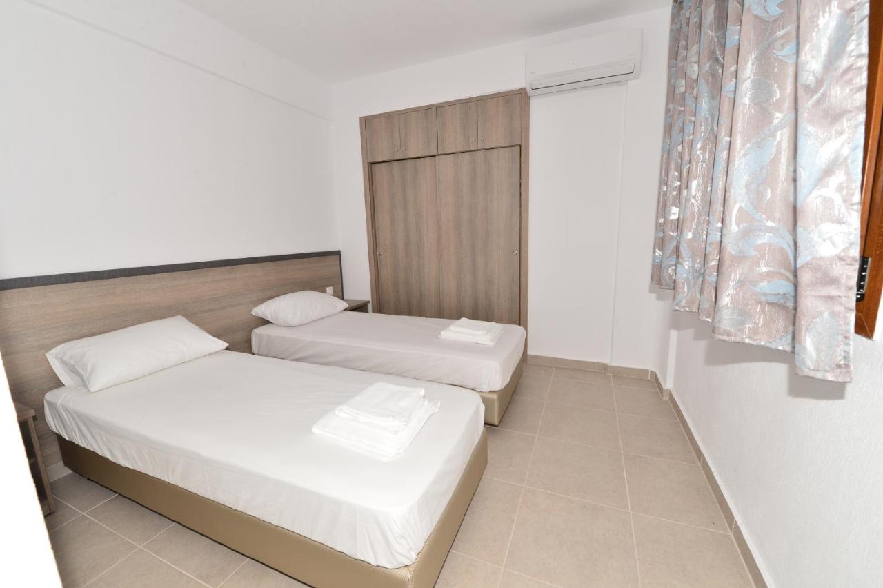 Skentos Apartments Sea View Polychrono Bagian luar foto